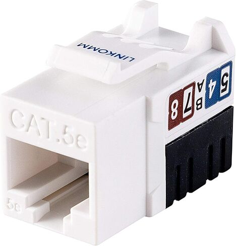 50 عبوة RJ45 CAT5E slim profile utp keystone kok unshealder in Kuwait
