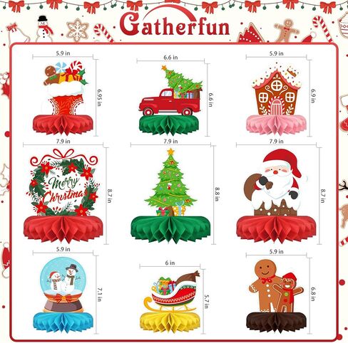 Happy Birthday Decorations Set - Colorful Birthday Themed Honeycomb Centerpiece, Table Decoration for Kids' Birthday Party Supplies in Saudi Arabia