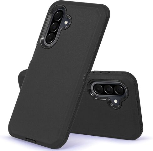 متوافق مع Samsung Galaxy A26 5G ، بنيت في واقي الشاشة ، حزام مقطع الحافظة Defender Defender Case Dustproof Protection (Deer) in Kuwait