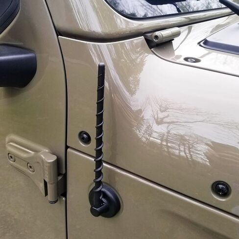 VOFONO 13 Inch Antenna for Ford Bronco 2021-2024, New Spiral Flex Rubber Bronco Short Antenna Replacement Ford Bronco Accessories in Saudi Arabia