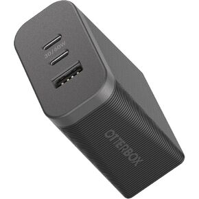 OtterBox Premium Pro Fast Charge USB-C Wall Charger, 72W - Nightshade (Black)