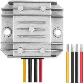 DC 12V Voltage Regulator - DC 8V ~ 40V to 12V 3A 36W, Step Down Converter Waterproof Module Transformer for 36V 24V 18V 12V Systems