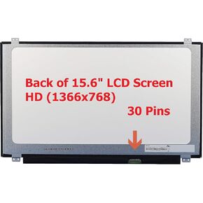 New 15.6 inch HD Laptop Replacement LED LCD Screen Compatible with Probook 450 455 G2/ G3/ G4