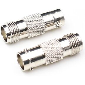 BNC Female to TNC Female Connector BNC to TNC Adapter RF Coax Coaxial Adapter 2Packs