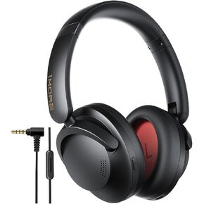 1MORE SonoFlow Pro HQ51 Active Noise Cancelling Headphones, 4X Voice Reduction, LDAC Hi-Res Audio, 12 Custom EQ, 100H Playtime, Bluetooth 5.4, Comfort Fit Over Ear Headset for Home Office Travel