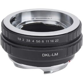 حلقة محول العدسة Newyi DKL-LM ، حلقة محول جبل العدسة لفوتلاندر شنايدر DKL Mount