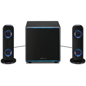 iLive Bluetooth 2.1-Channel Music System, Black, (iHB26B)