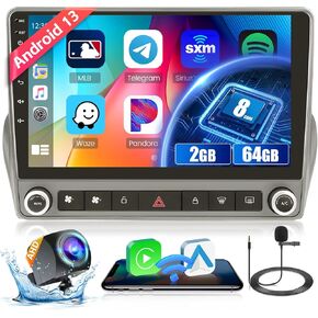 Android Car Stereo for Chevrolet Chevy Camaro 2010 2011 2012 2013 2014 2015 (LHD) with CarPlay Android Auto 26UI 2GB+64GB
