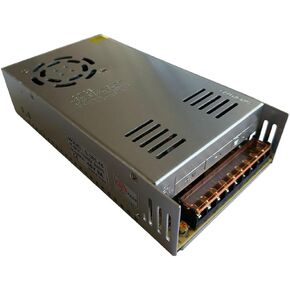 AC 110V/220V to DC 48V 8A 380W Universal Regulated Switching Power Supply Adapter Transformer Driver Converter for LED Strip Light, Security Camera System, Computer Project