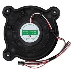 XY12032BM مروحة ثلاجة متوافقة مع جالانز الثلاجة/الفريزر ، ثلاجة صامتة تجميد التبريد ، تبريد التبريد ، 120 × 120 × 32 مم DC12V 0.26A