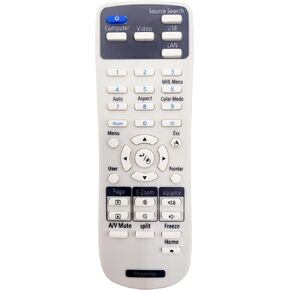 Kindsion Compatible Remote Control 219863500 for Epson BrightLink 725Wi/ 1485Fi, EX3280, EX9230, Home Cinema 880, PowerLite 118/ 119W/ 982W, Pro EX7280, Pro EX9240, Pro EX10000, VS260 Projectors