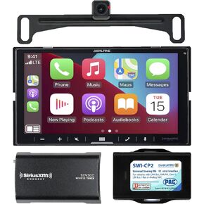 ILX-W670, 7-Inch Double DIN Digital Multimedia Receiver Compatible with Car Play and Android Auto - Includes Backup Camera, Satellite Radio Tuner & Steering Wheel Control
