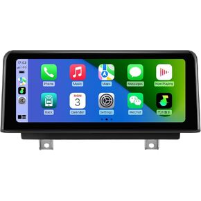 10.25-Inch Car Stereo for BMW X5 F15 X6 F16 (2014-2017) with NBT System, Wireless CarPlay Android Auto Upgrade Factory Radio Bluetooth WiFi Touch Screen (NBT-10.25"-Linux)