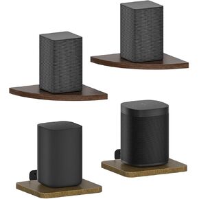 Universal Speaker Wall Mount and Corner Speaker Shelf for Small Speakers