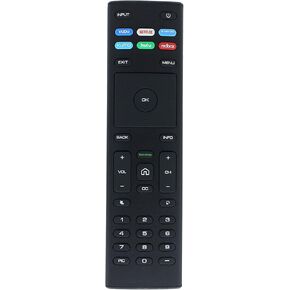 XRT136 Remote Control Replacement for Vizio TV V435-G0 D40F-G9 D50X-G9 PQ65-F1 V436-G1 D24HN-G9 V505-G9 D32H-G9 V555-G1 D24H-G9 PX65-G1 V585-G1 V405-G9 V555-G1 V555-G4 V556-G1 V605-G3 V655-G9 V656-G4