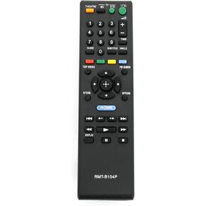 New Remote Control RMT-B104P fits for Sony BLU-RAY DISC Player BDP-S350 BDP-S360 BDP-S480 BDP-S490 BDP-S185 BDP-S270 BDP-S300 BDP-S370 BDP-S380 BDP-S470