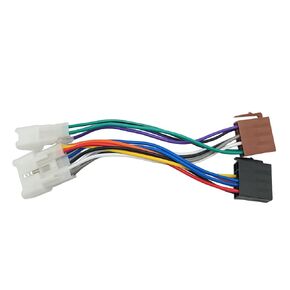 Radio ISO Speaker Wiring Harness Aftermarket Stereo ISO Adapter Connector Plug Compatiable with 2005-2020 Tacoma, 1996-2009 RAV4, 2004-2018 Tundra, WRX Forester