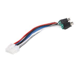 Power Input Speaker Wire Harness, 10 Pin Plug Power Input Speaker Harness with Connector for Dual TBX10A Amplifier