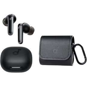 Soundcore P40i by Anker, Noise Cancelling Wireless Earbuds with Earbuds Travel Case, Adaptive Noise Cancelling to Environments, Heavy Bass, 60H Playtime, 2-in-1 Case and Phone Stand, IPX5
