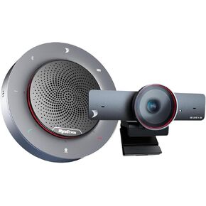 WYRESTORM All-in-One Video Conferencing System, 4K Webcam Bundle with Portable USB & Bluetooth Conference Speaker
