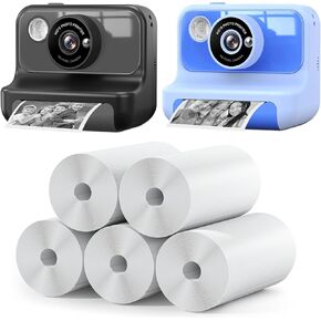 Kids Camera Instant Print, Christmas Birthday Gifts Toys for Girls Boys Age 3-12, 1080P Video Printing Camera for Toddler