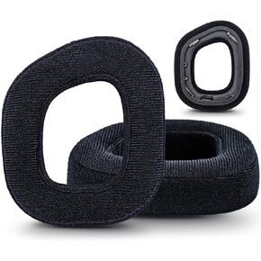HS80 Ear Pads Compatible with HS80 Headset I Thicker Enhanced Memory Foam - More Soft Comfort Micro Velour by DIMOST
