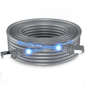 Starlink Gen 3 Cable 150FT, Starlink Cable, Standard Actuated Starlink Replacement Cable, Waterproof Replacement V3 Cable for Starlink Rectangular Satellite, Durable Extension Cable (150FT/46M)