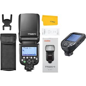 Godox TT685IIO TT685II-O TTL Flash for Olympus, 1/8000s HSS Flash GN60 2.4G Wireless Transmisson Camera Flash Speedlite with Godox XProII-O TTL Flash Trigger Compatible for Olympus Panasonic Cameras