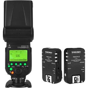 Yongnuo Yn968n II مع Yn622n II ، Gn60 لاسلكي على الكاميرا فلاش السرعة و TTL Flash Trigger ، HSS TTL 1/8000s لنيكون
