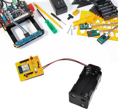 SDTC Tech 2-Set 4X 1.5V AA Battery Holder and I Type Snap Connector Kit in Saudi Arabia