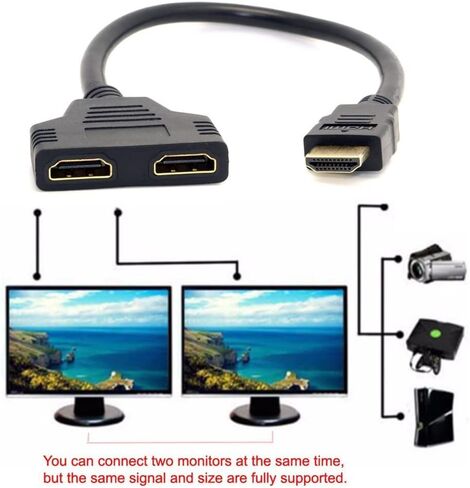 JSER CY HDMI to VGA Audio HDMI DVI Adapter Multiport Splitter Converter 4 in1 Dongle Compatible for PS3 HDTV PC Monitor Projector in Kuwait