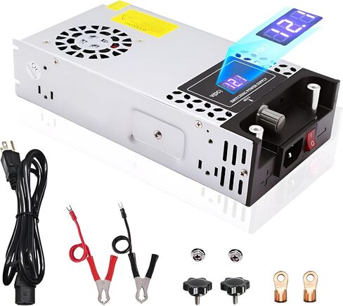 DIY Version AC to DC Converter 12V 50A 600W Power Supply,Universal SMPS 110V/120V/220V AC to DC Converter Power Supply Transformer Driver Adapter for CCTV,RV,Pump,LED Strip(DC12V-50A-600W) in Kuwait