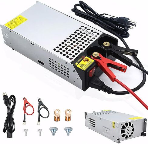 DIY Version AC to DC Converter 12V 50A 600W Power Supply,Universal SMPS 110V/120V/220V AC to DC Converter Power Supply Transformer Driver Adapter for CCTV,RV,Pump,LED Strip(DC12V-50A-600W) in Kuwait