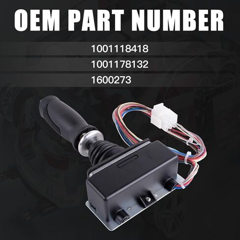 Seaforie 1001118418 Single Axis Joystick Controller Compatible with JLG Boom Lift Models E300AJ E300AJP E400A E450A E450AJ M400A 1001178132 1600273 in Saudi Arabia