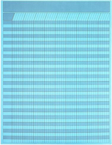 Bright Creations 16 Pack Horizontal Incentive Charts for Classroom, Sticker Rewards Chart for Kids Behavior Progress (4 Assorted Colors, 22x17 in) in Saudi Arabia