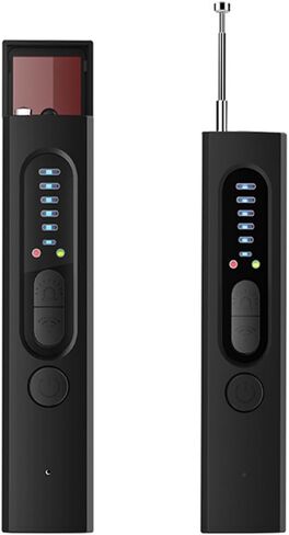 BANGALORE Hidden Camera Detectors, Portable Spy Camera Finder Hidden Device Black in Saudi Arabia