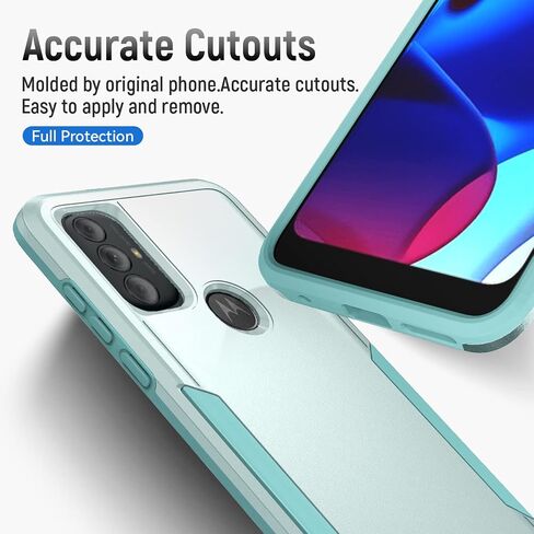 for Moto G 2026 Case with Screen Protector, [Military Grade Drop Tested] Heavy Duty Rugged Shockproof Cover, Non-Slip Outdoor Protective Case for Moto G 2026/2025/ Moto G Play 2026, Black in Kuwait