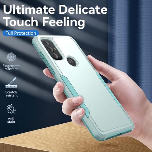 for Moto G 2026 Case with Screen Protector, [Military Grade Drop Tested] Heavy Duty Rugged Shockproof Cover, Non-Slip Outdoor Protective Case for Moto G 2026/2025/ Moto G Play 2026, Black in Kuwait