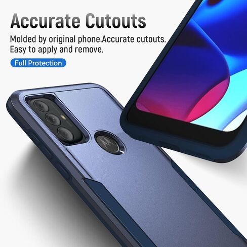 for Moto G 5G 2025 Case, with HD Screen Protector [Military Grade Drop Tested] Heavy-Duty Tough Rugged Shockproof Protective Case for Motorola Moto G 5G 2025, Black in Kuwait