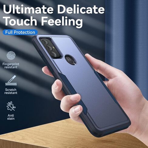 for Moto G 5G 2025 Case, with HD Screen Protector [Military Grade Drop Tested] Heavy-Duty Tough Rugged Shockproof Protective Case for Motorola Moto G 5G 2025, Black in Kuwait