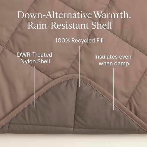 بطانية تخييم منتفخة في الهواء الطلق القابلة للتعبئة في الهواء الطلق - نسيج نايلون 20D ، خفيفة الوزن ، خالية من اليدين ، بطانية سهلة النظيف ، مثالية للماء للتخييم والمشي - in Kuwait