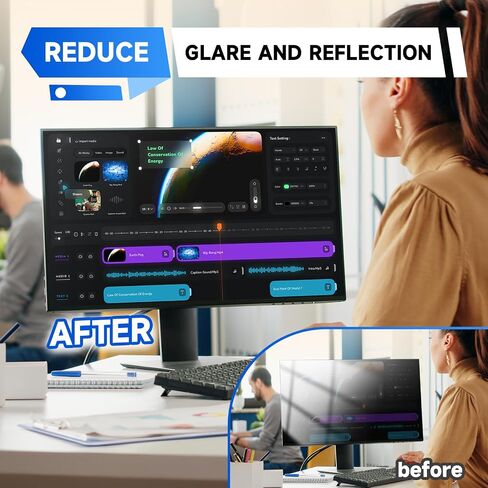Privacy Screen MacBook Pro 16 Inch (2021-2023, M1, M2) A2485/A2780, Magnetic Removable Anti Blue Light Glare Privacy Filter Compatible with Mac Pro 16In, Bubble Free Laptop Mac 16.2 Screen Protector in Saudi Arabia