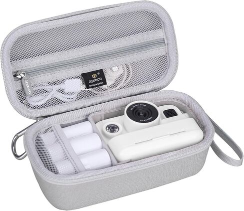 Aproca White Portable Hard Storage Case, for Dylanto Instant Print Camera Kids Instant Cameras and Accessories in Saudi Arabia