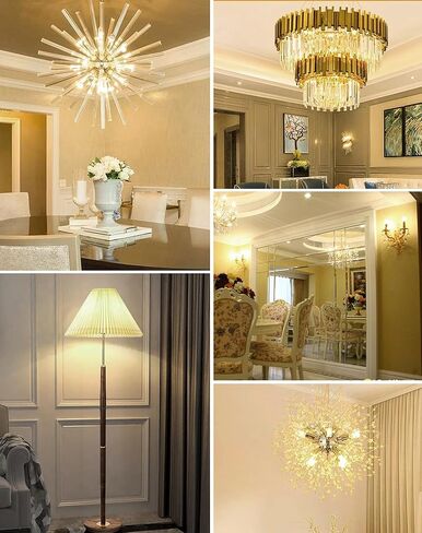 G9 LED Bulbs - 40W Equivalent, T4 Chandelier Light, 2700K Warm White 450lm, Non-Dimmable Bi-Pin G9 Base, 4W LED, 360° Beam Angle, 5-Pack in Kuwait