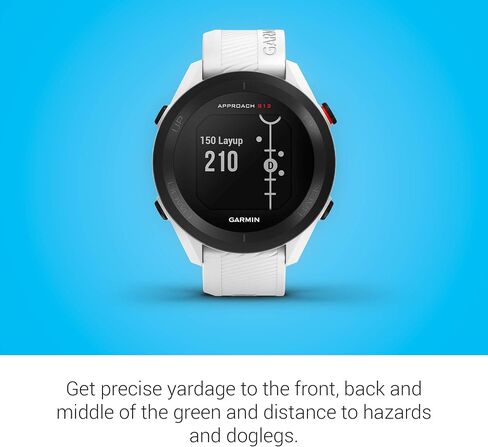 Garmin Approach S12, Easy-to-Use GPS Golf Watch, 42k+ Preloaded Courses, Granite Blue, 010-02472-01 in Kuwait