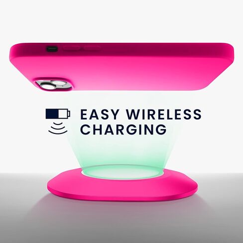 حالة Kwmobile متوافقة مع Apple iPhone 13 Case - غطاء هاتف TPU Silicone مع الانتهاء من النيون - Neon Coral in Saudi Arabia