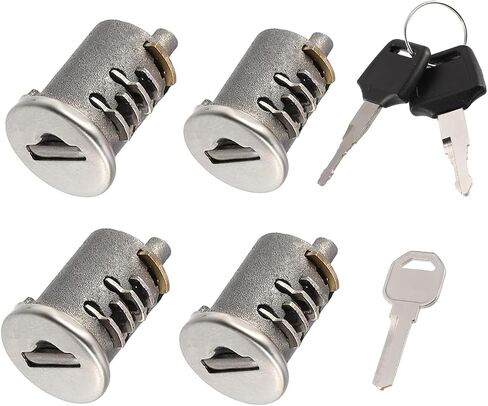 6 Pack Lock Cores for Yakima SKS Car Roof Rack System Components, Lock Cylinders Compatible with Yakima Roof Rack Locks, Universal for All Yakima Lockable Accessories in Saudi Arabia