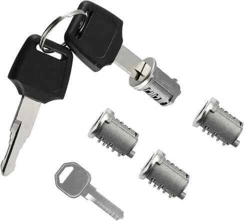 6 Pack Lock Cores for Yakima SKS Car Roof Rack System Components, Lock Cylinders Compatible with Yakima Roof Rack Locks, Universal for All Yakima Lockable Accessories in Saudi Arabia