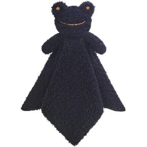 Baby Purple Frog Soft Stuffed Animal Security Blanket, Plush Frog Character Lovey Blanket, Baby Shower/Nursery Gift, Newborn Infant Toddler Snuggle Blankie for Girls Boys, 14 Inches