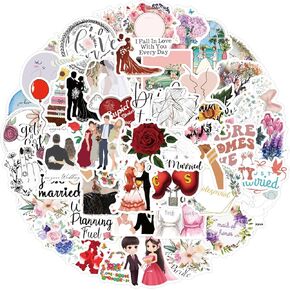 55Pcs in Loving Memory Decal Vinyl Waterproof Stickers Commemorative Words Text Decals for Laptop Scrapbook Bicycle Car Phone Cups and More (Loving Memory)